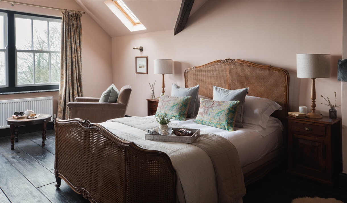 Double bedroom in a Boutique Retreats Cottage in the Lake District, Cumbria