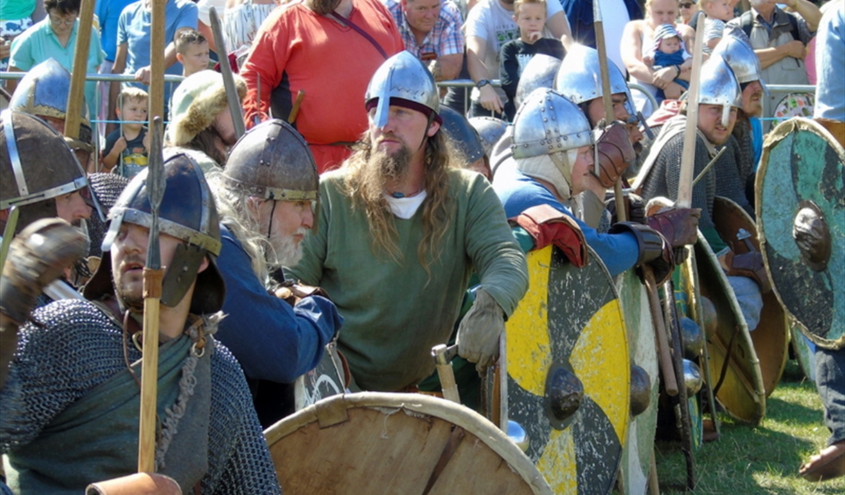 Viking age re-enactment is at the centre of the festival