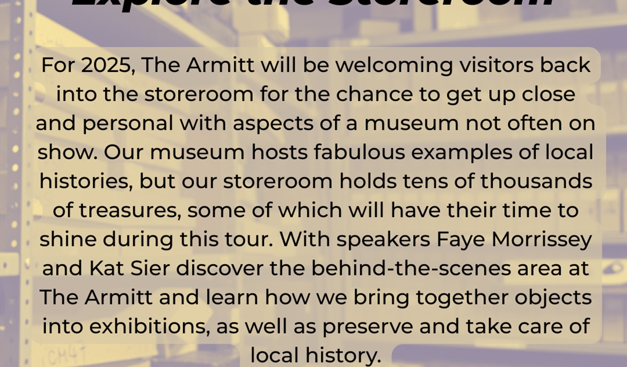 Behind the Scenes at The Armitt: Explore the Storeroom