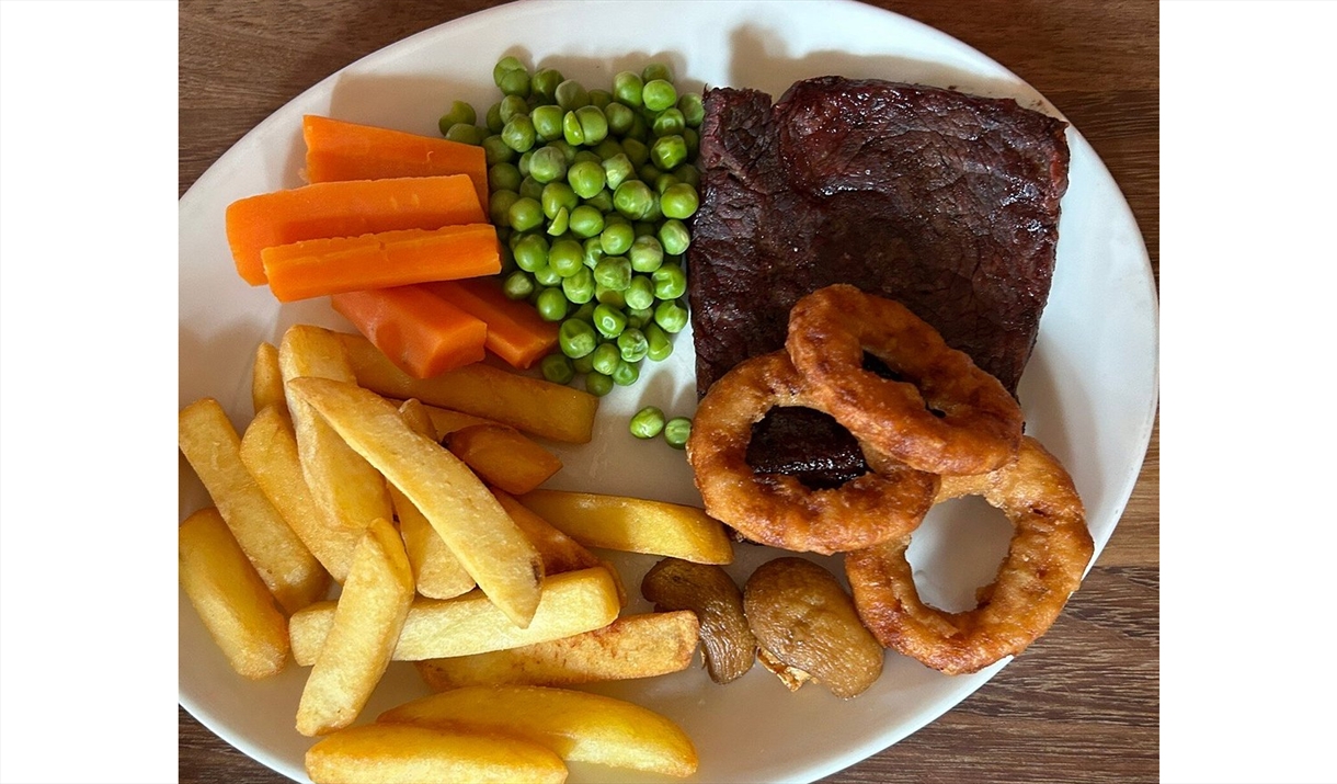 Traditional Pub Food at The Blacksmiths Arms near Brampton, Cumbria