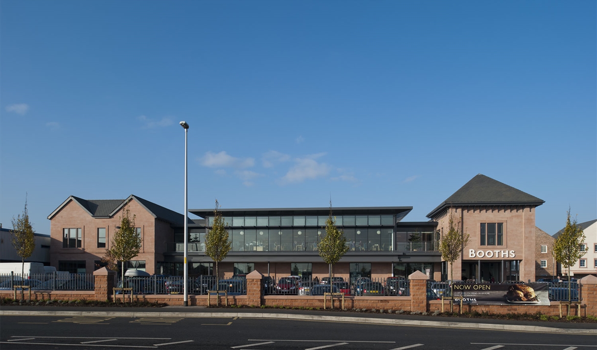 Exterior of the Booths Store in Penrith, Cumbria