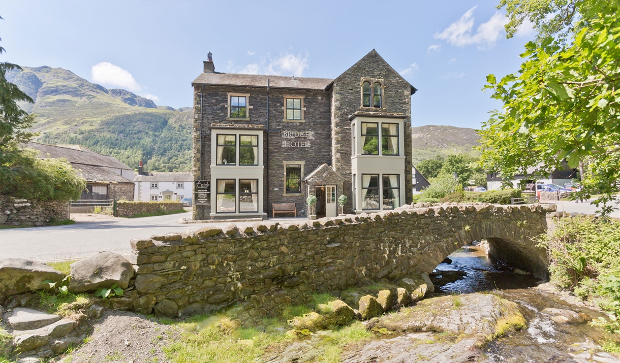 Exterior at The Bridge Hotel in Buttermere, Lake District