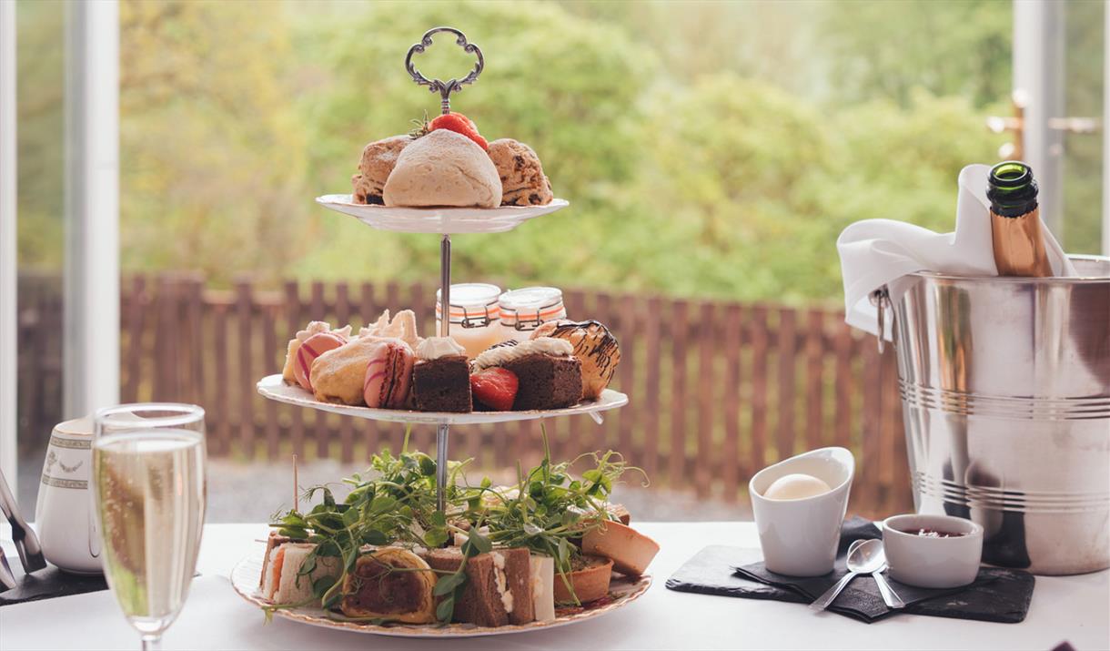Afternoon Tea at Broadoaks Country House in Troutbeck, Lake District