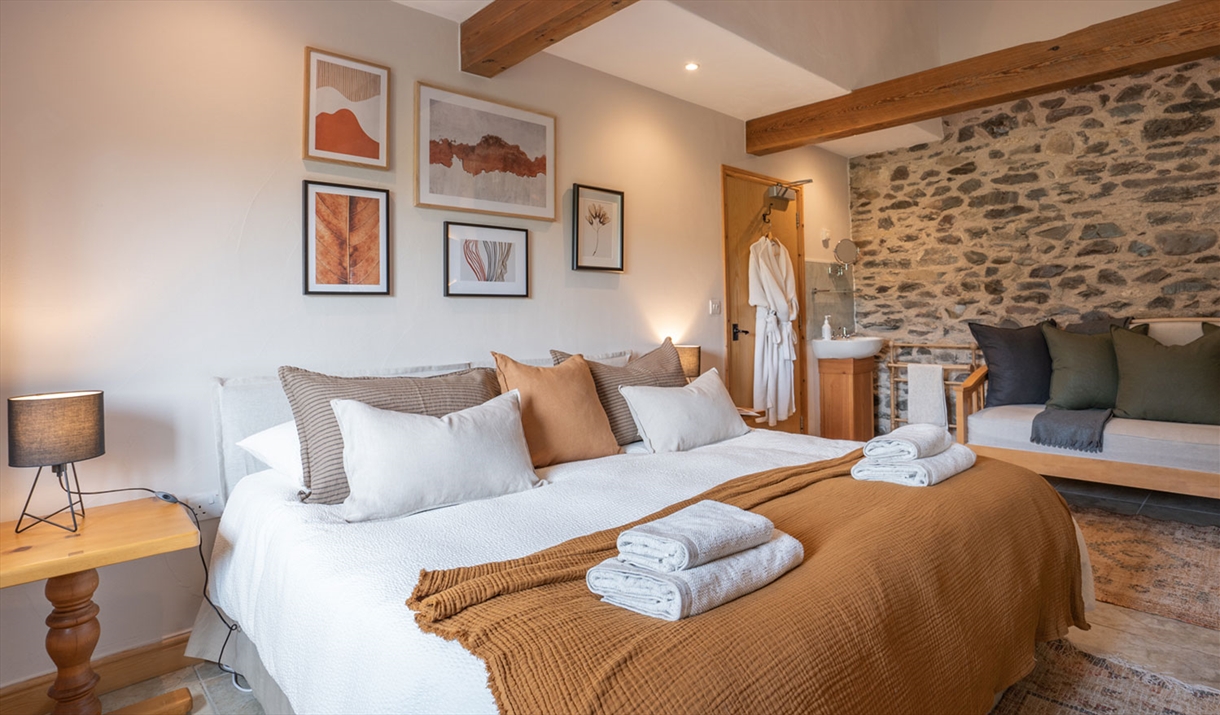 The Carthouse master bedroom