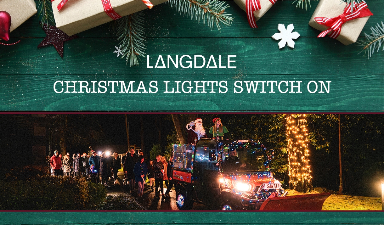Langdale Christmas Lights Switch On