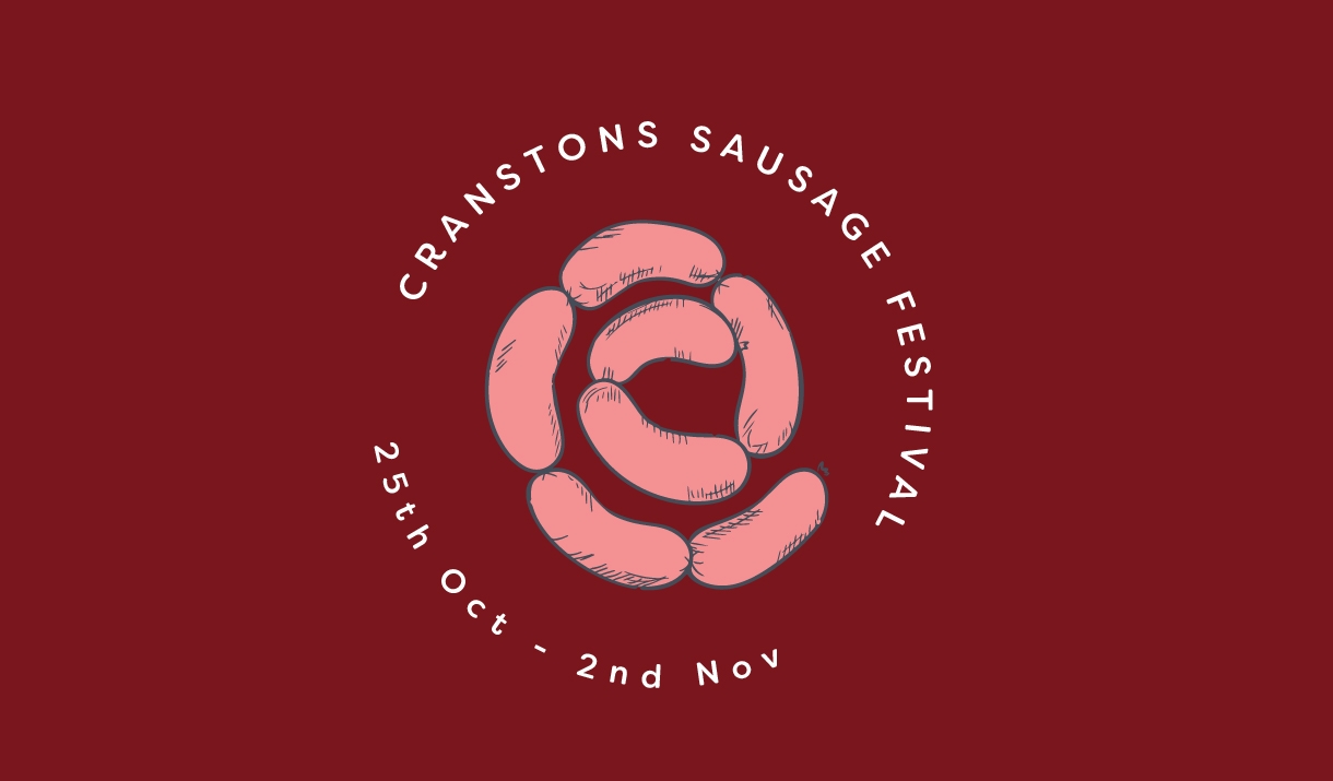 Cranstons Sausage festival poster