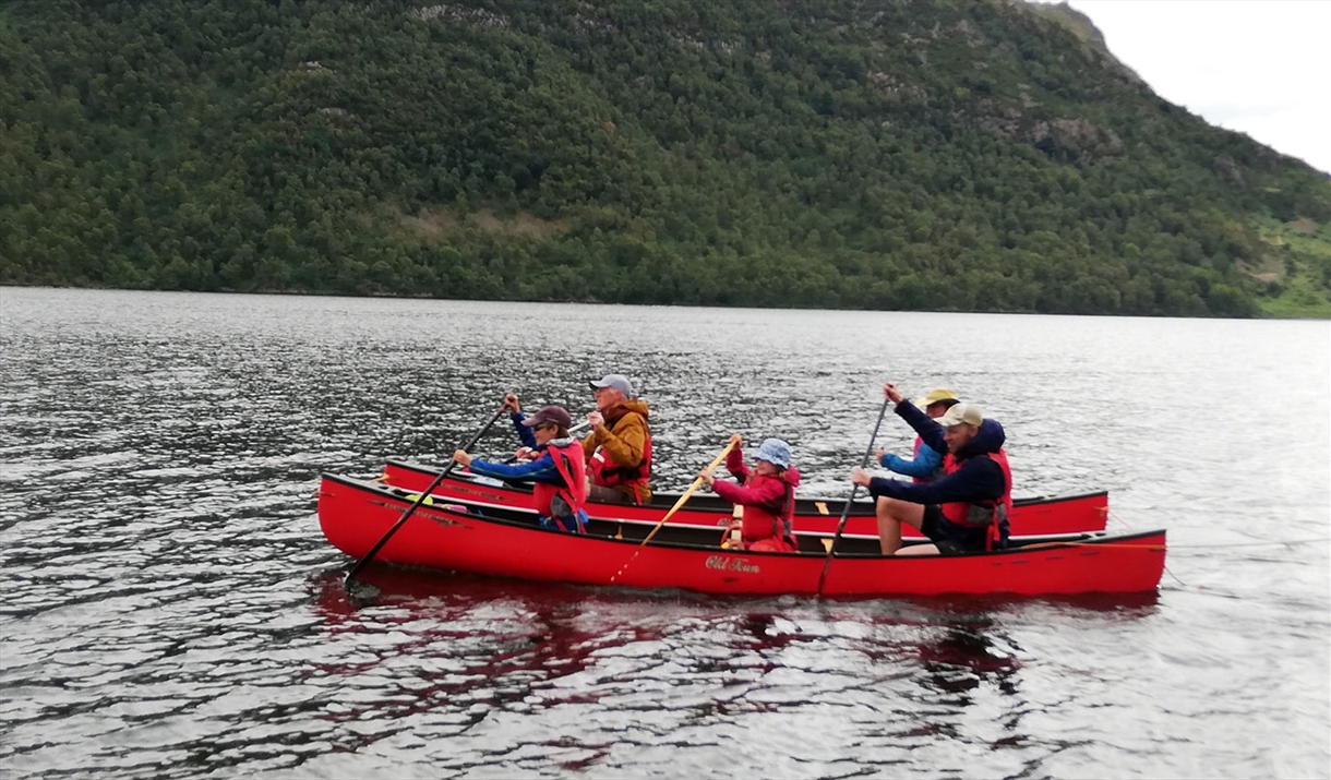Canoe Training with The Expedition Club in the Lake District, Cumbria
