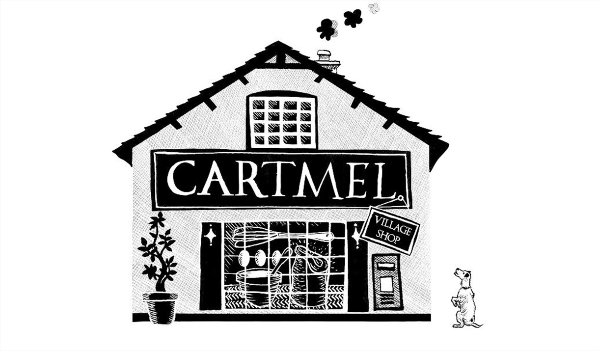 Cartmel Village Shop Logo, Cartmel, Cumbria