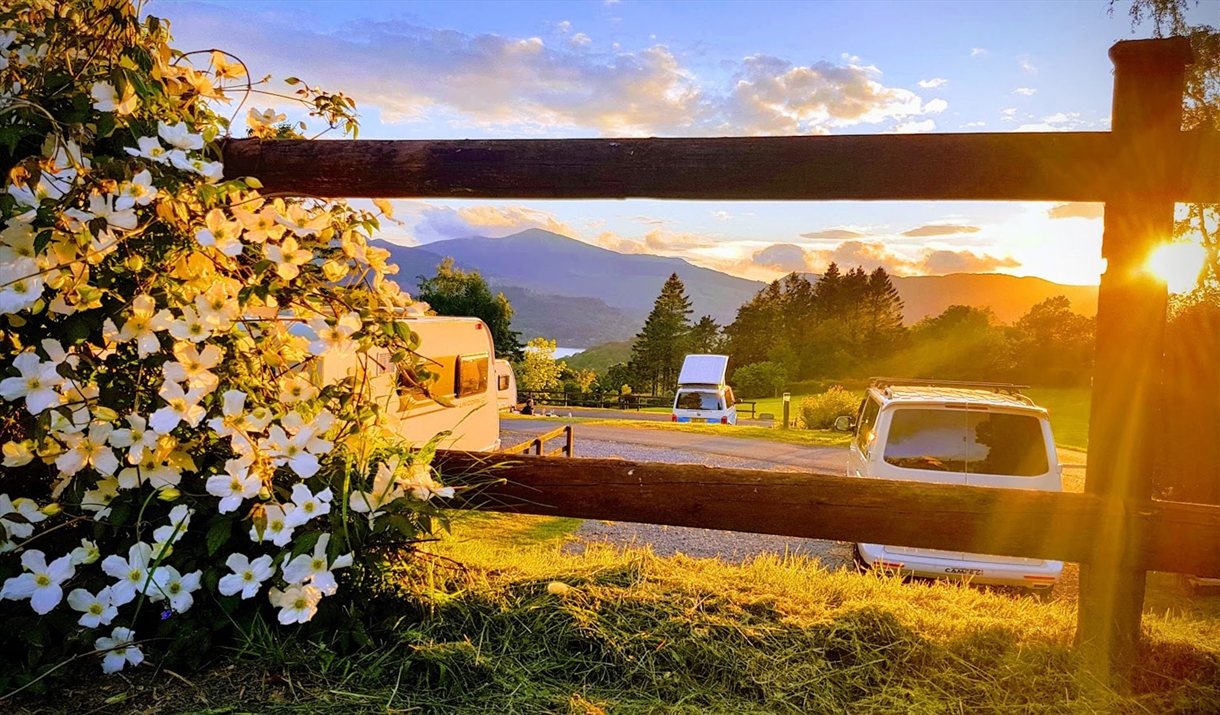 Touring at Castlerigg Hall Caravan & Camping Park in Keswick, Lake District