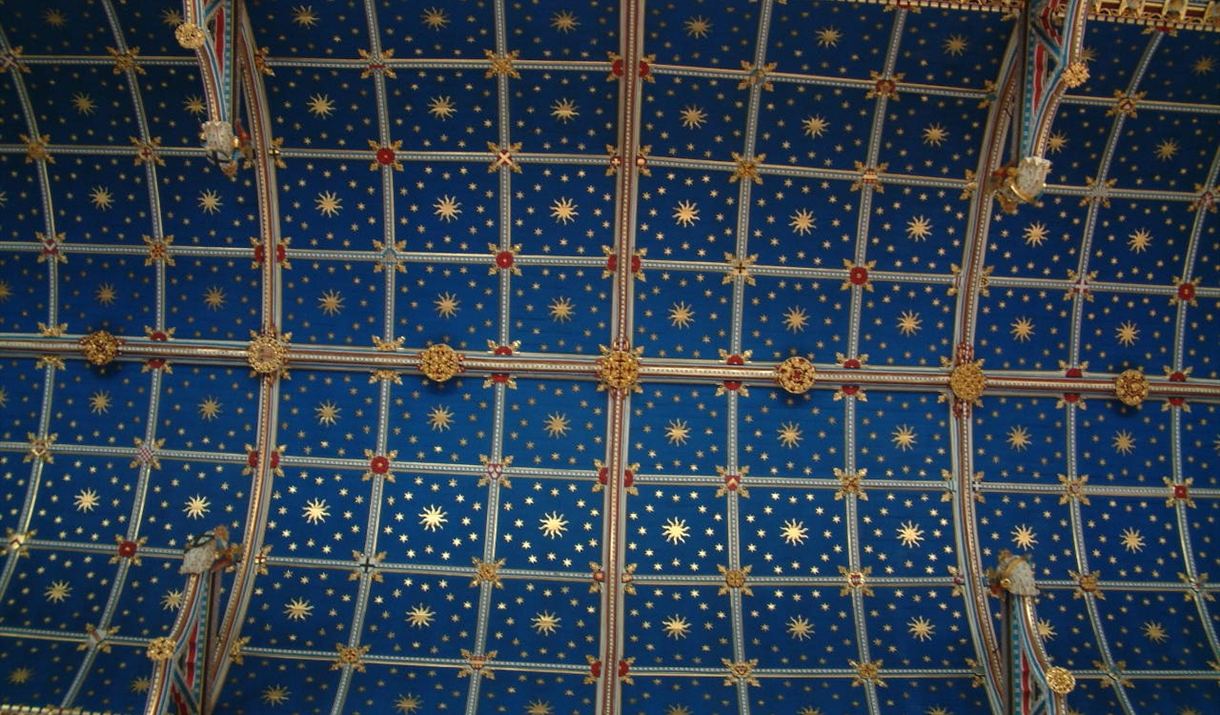 Starry Ceiling at Carlisle Cathedral