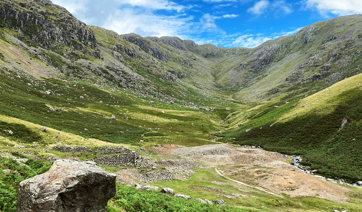 Photo of a Valley in Cumbria