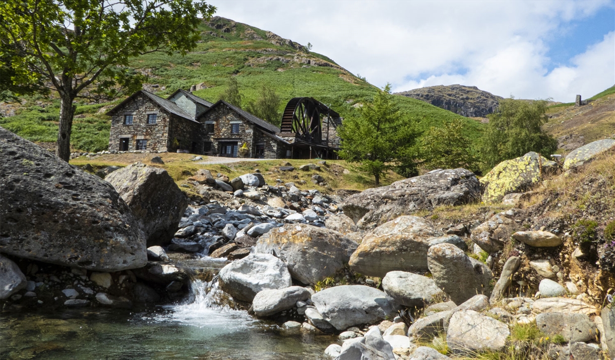 Exterior and Grounds at The Coppermines Mountain Cottages in Coniston, Lake District