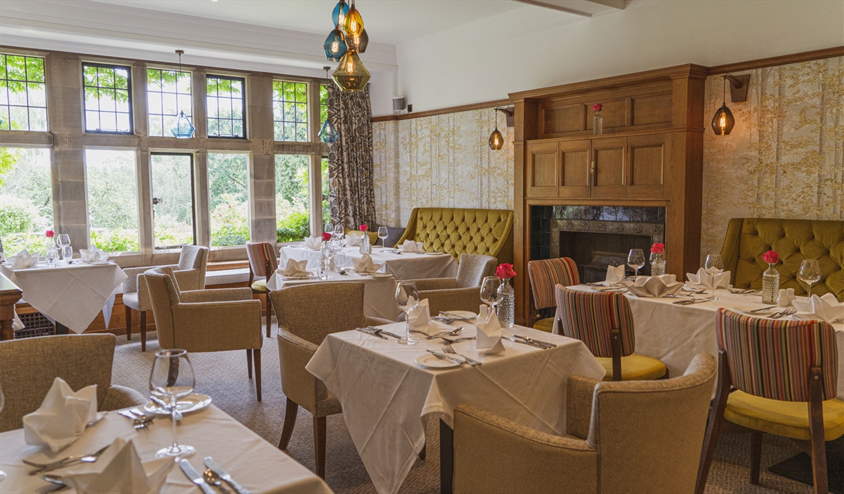 Dining Room at Cragwood Country House Hotel in Ecclerigg, Lake District