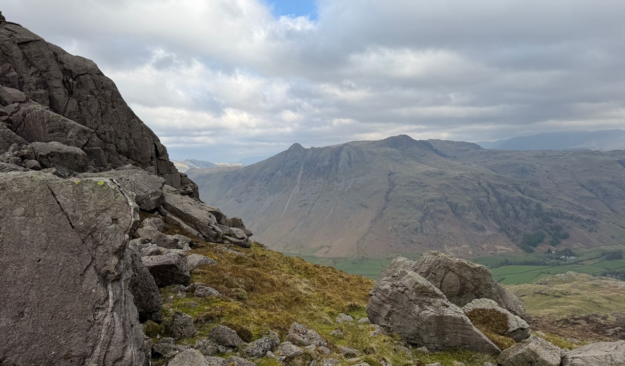 Crinkle Crags and Bowfell - Lake District