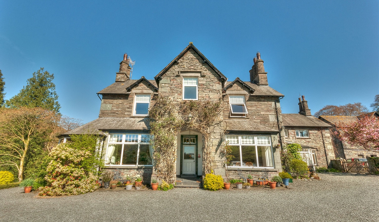 Exterior at Crow How Country Guest House in Ambleside, Lake District