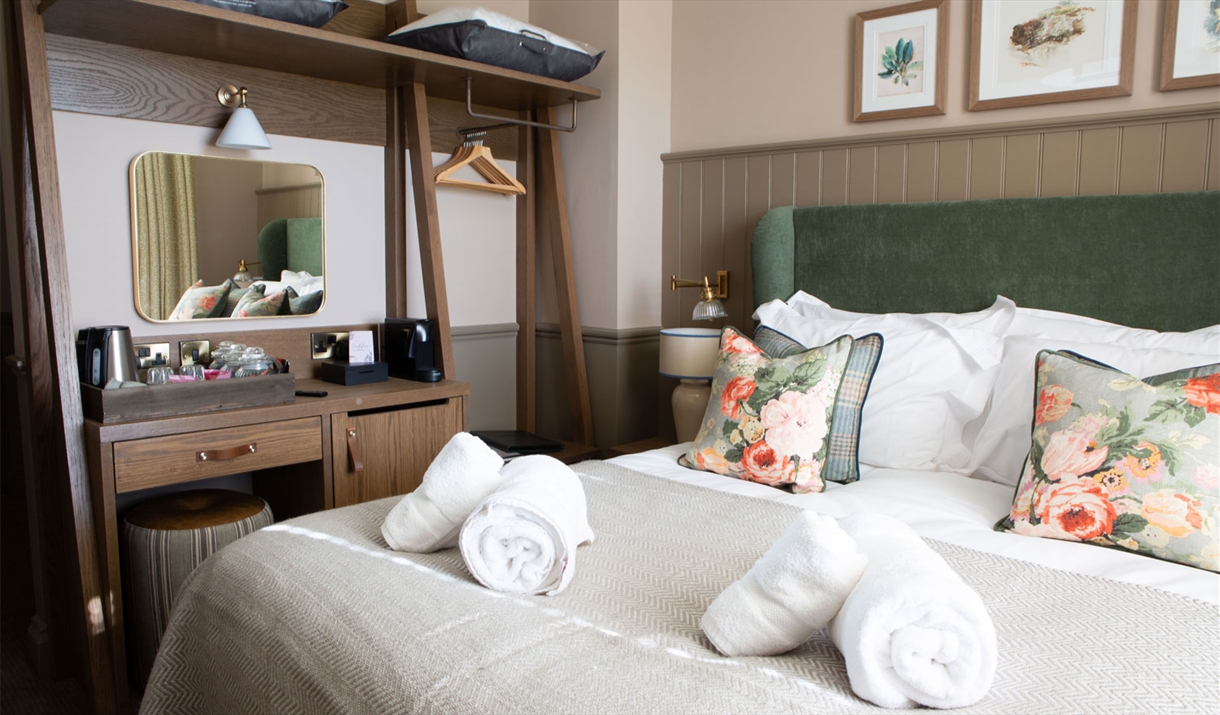 Double Bedroom at The Crown Inn in Coniston, Lake District