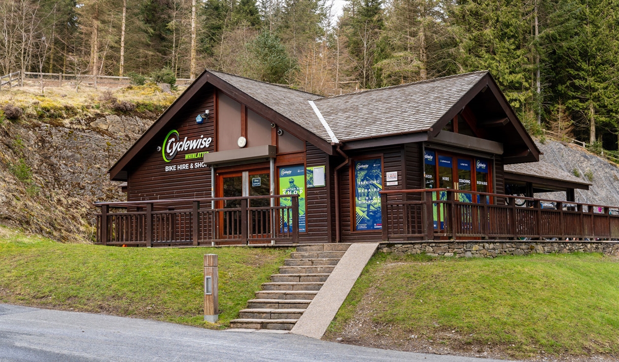 Cyclewise in Whinlatter Forest in the Lake District, Cumbria