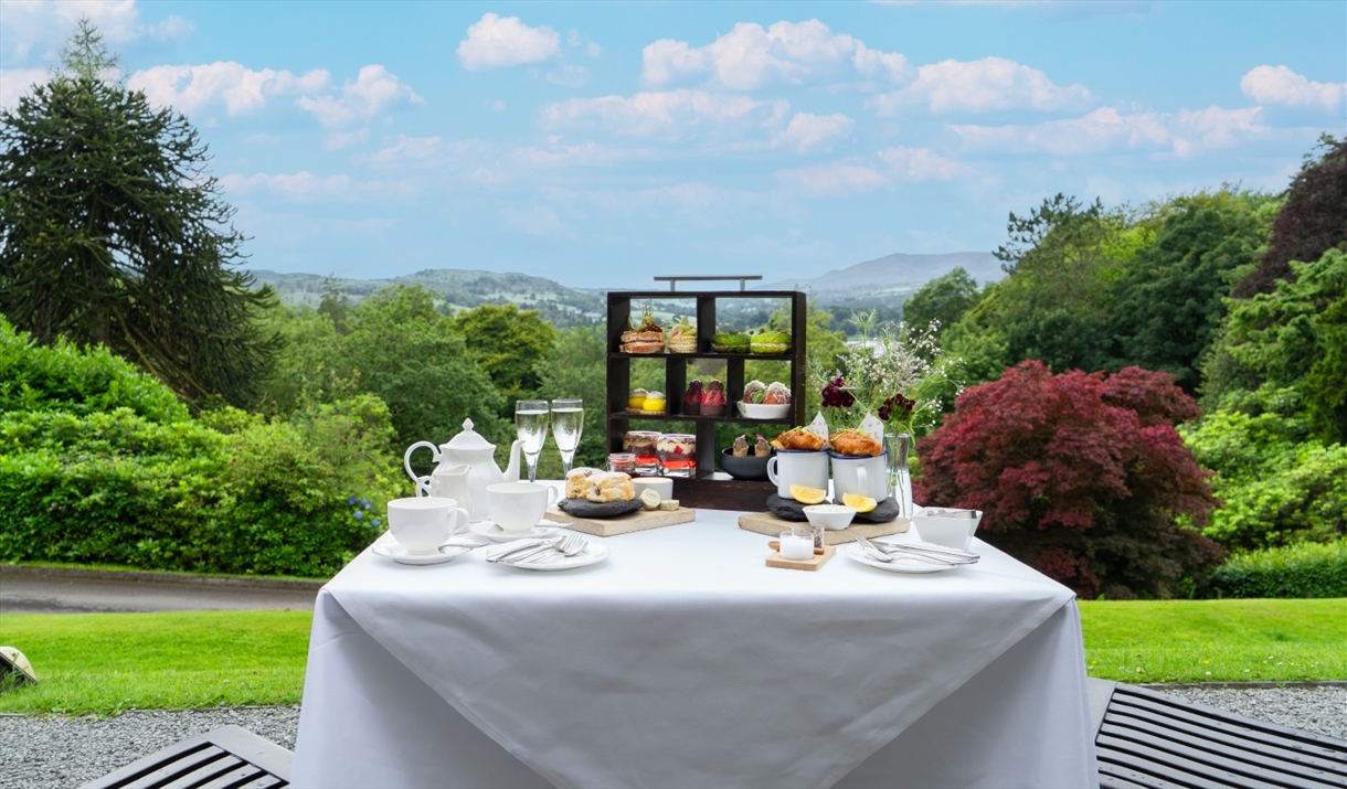 Afternoon Tea at Merewood Country House Hotel in Ecclerigg, Lake District