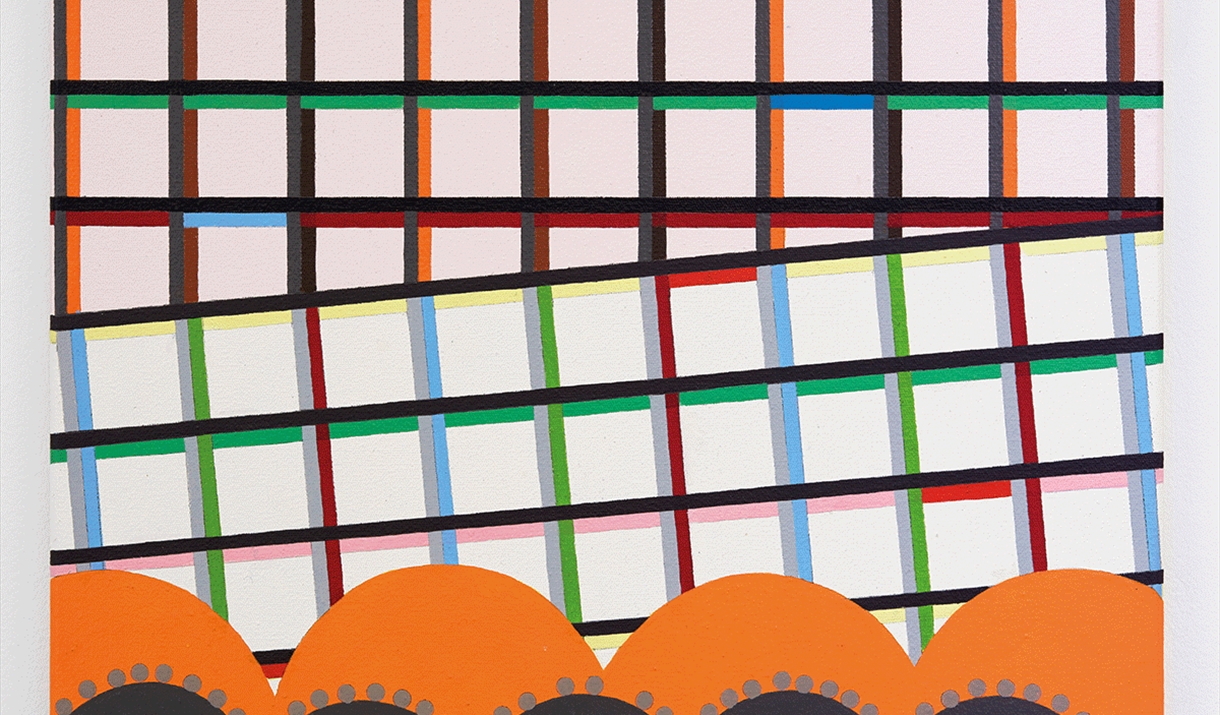 Daniel Sturgis: 'Realism (Adorned) I', 2023, acrylic on canvas