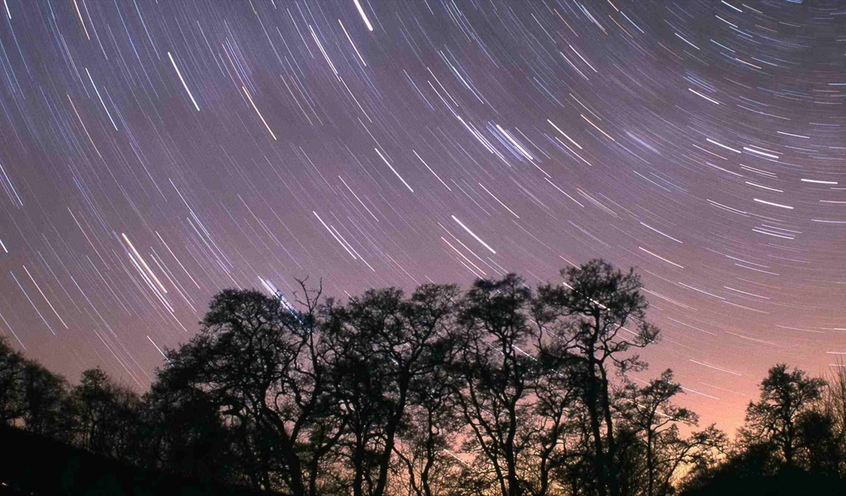 Dark Skies above Whilatter Forest in the Lake District, Cumbria