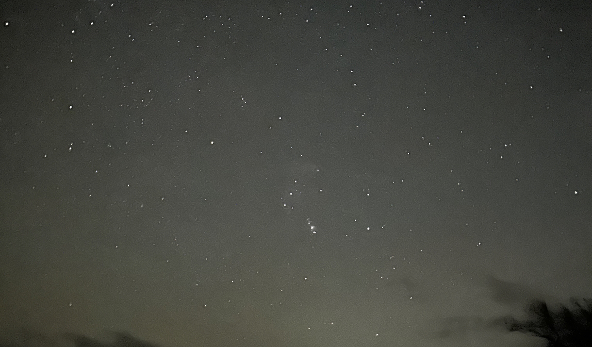 Stars in the night sky
