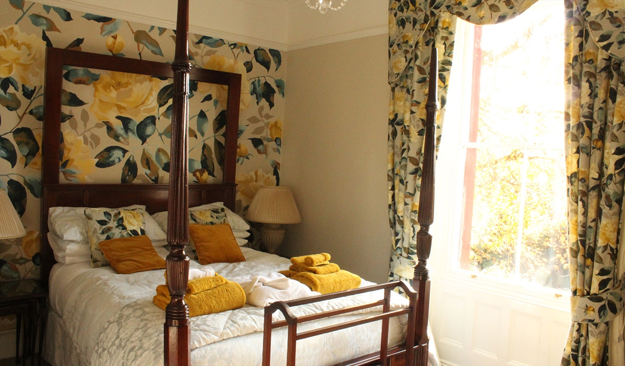 Deluxe King Bedroom with View at Bank House Bed and Breakfast in Penrith, Cumbria