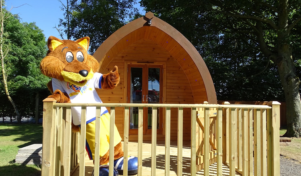 Camping Pods at Stanwix Park Holiday Centre in Silloth, Cumbria