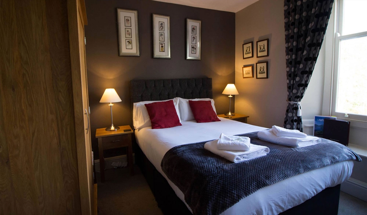 Double Bedroom at The Eagle and Child Inn in Staveley, Lake District