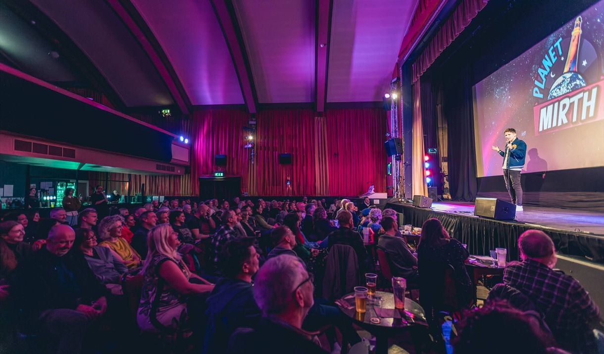 Sold out comedy event
