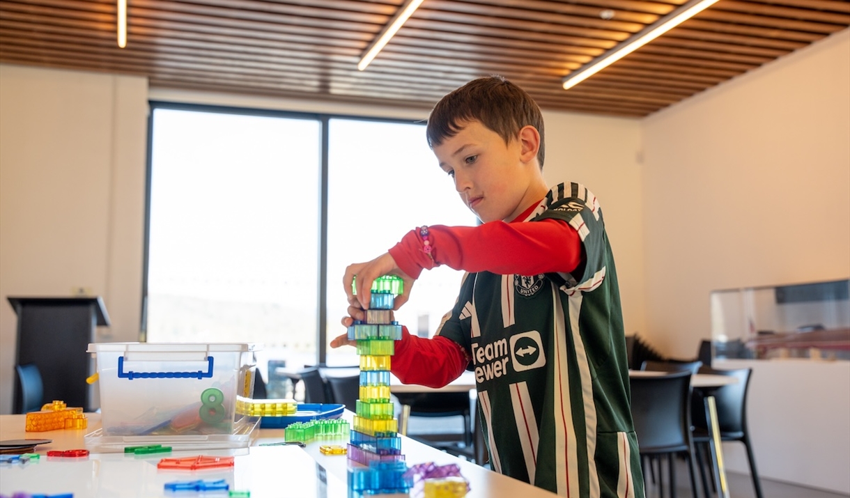 Activities in the Learning center