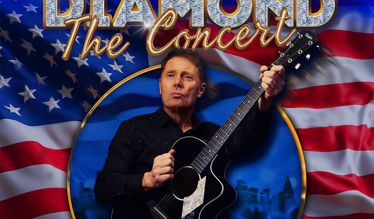 Forever Diamond poster featuring Gary Benjafield and the Brother Love Band, celebrating the songs of Neil Diamond