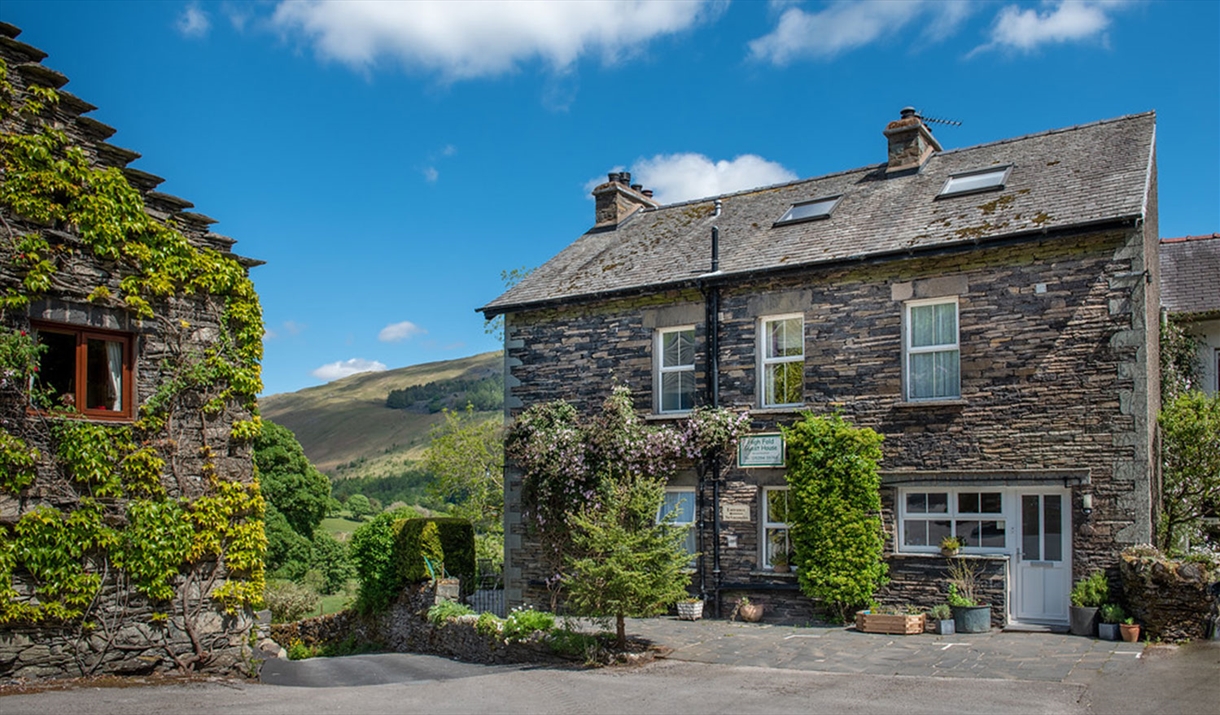 Exterior at High Fold Guest House in Troutbeck, Lake District