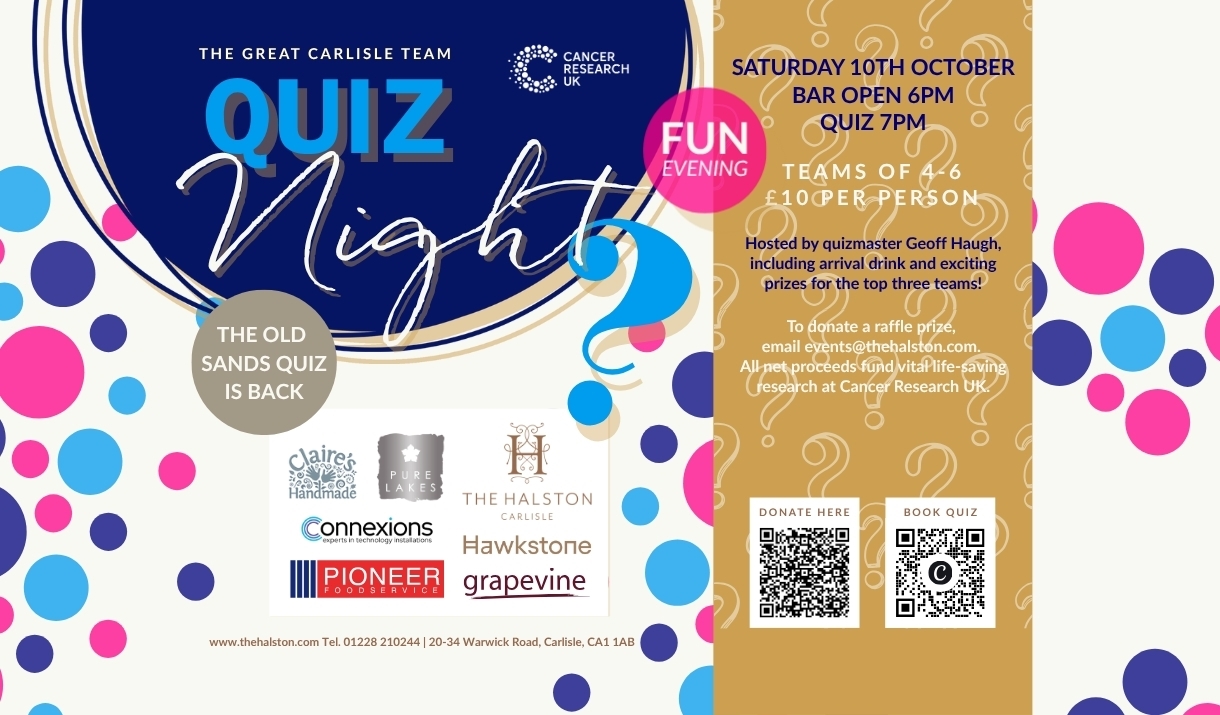 The Great Carlisle Team QUIZ Night