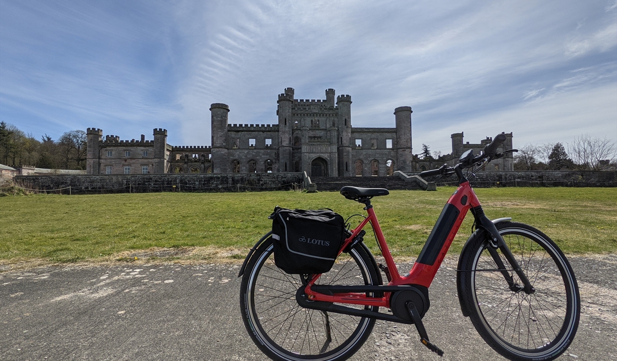 Gazelle eBike in front of Lowther