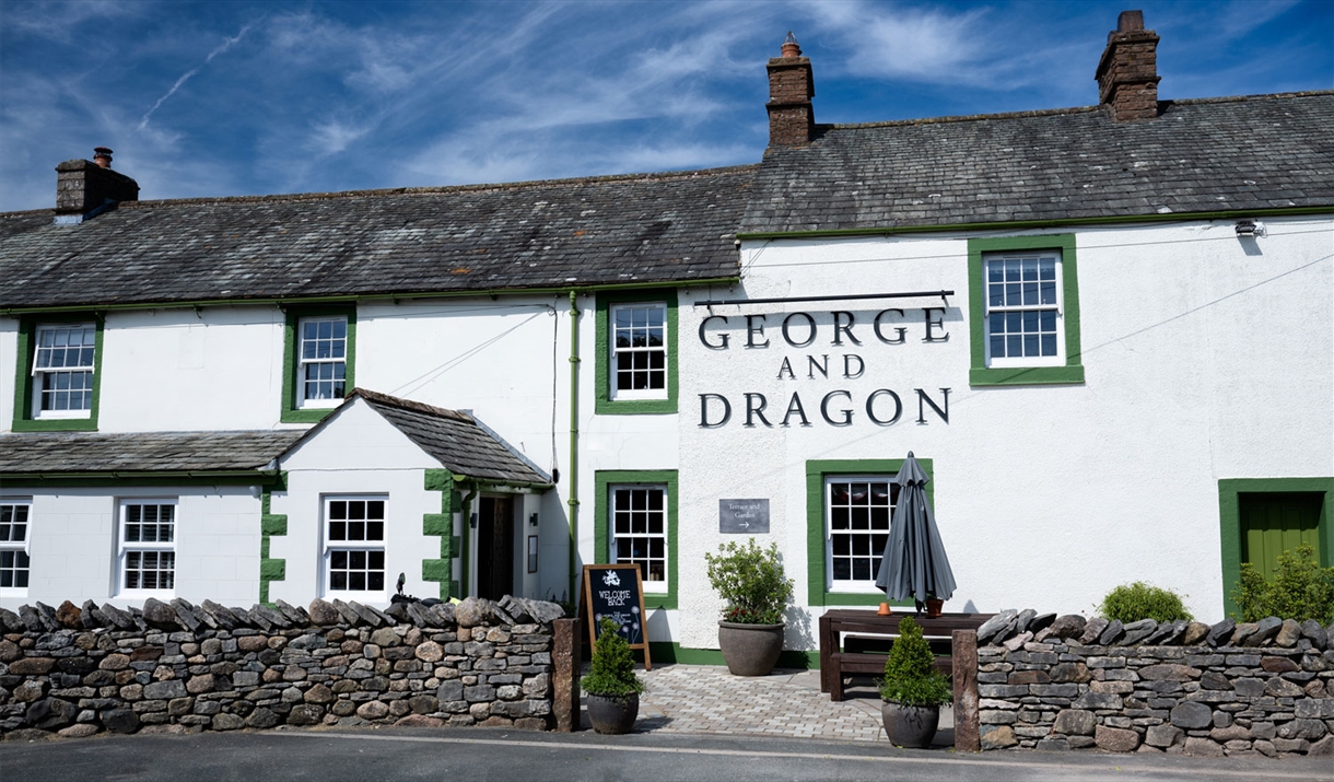 Exterior and Entrance at George and Dragon in Clifton, Cumbria