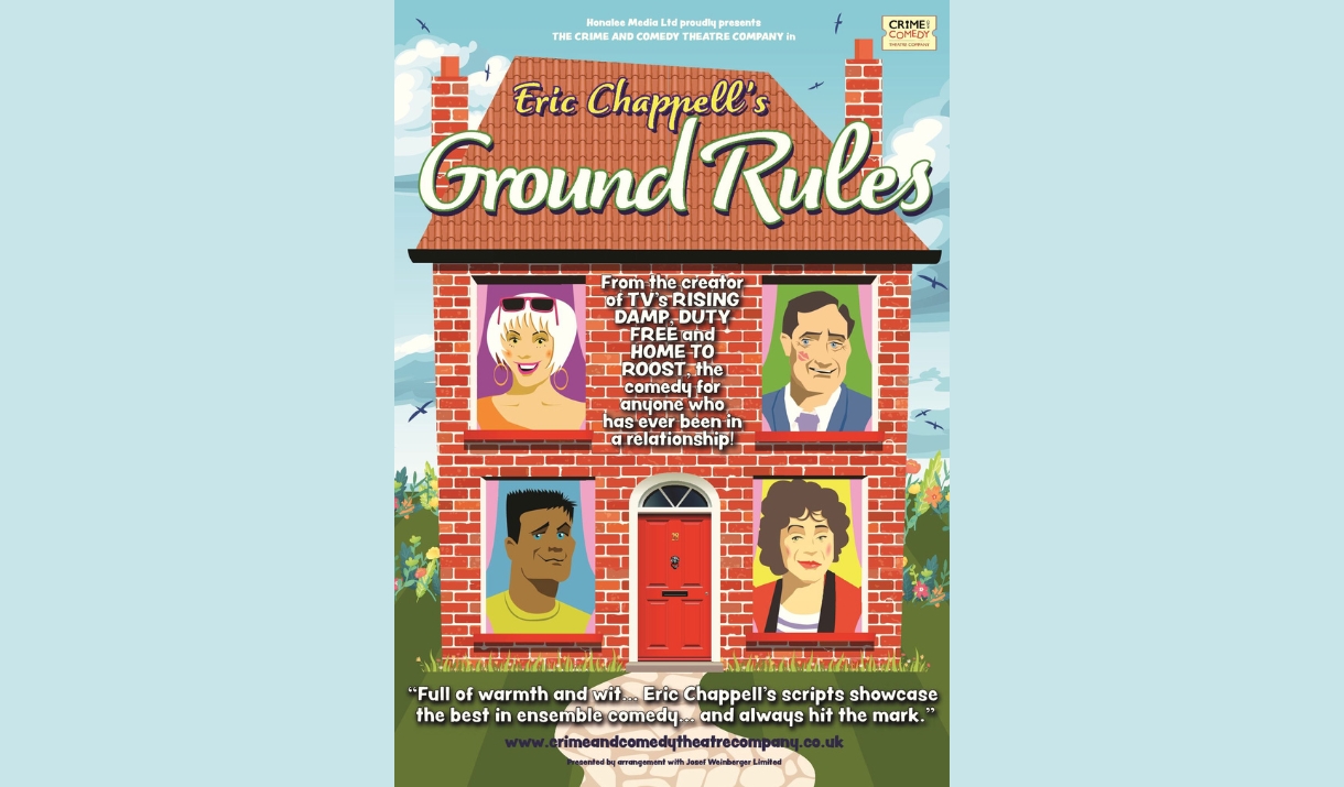 Poster for Ground Rules at The Old Laundry Theatre in Bowness-on-Windermere, Lake District
