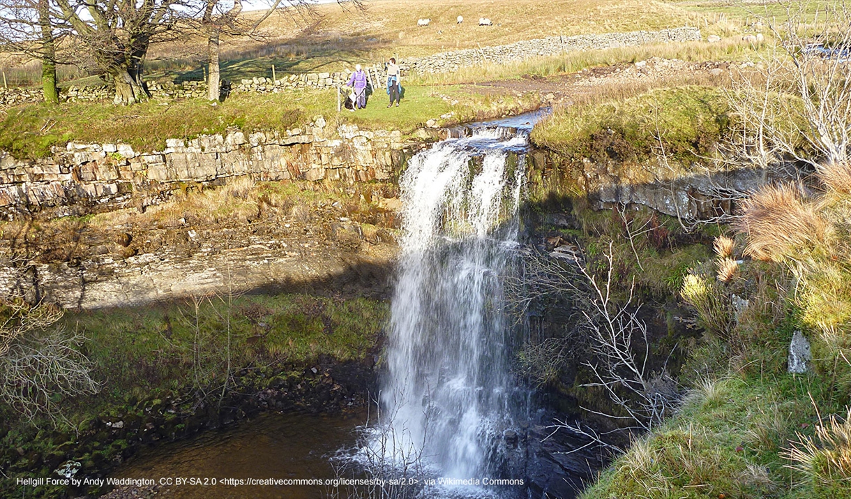 Hell Gill force. Photo by Andy Waddington.