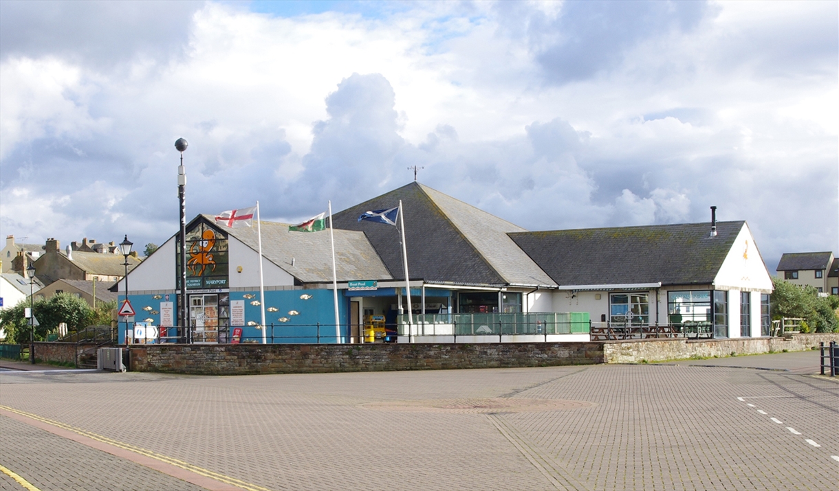 Exterior at Lake District Coast Aquarium in Maryport, Cumbria