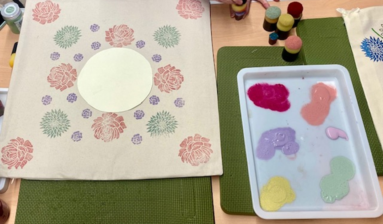 Block Printing at Carlisle Cathedral