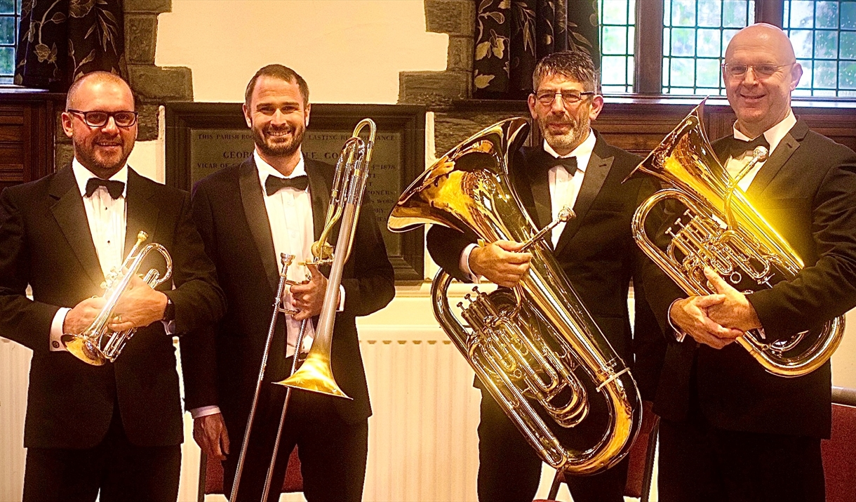 A photo of Hornfels Brass Quartet
