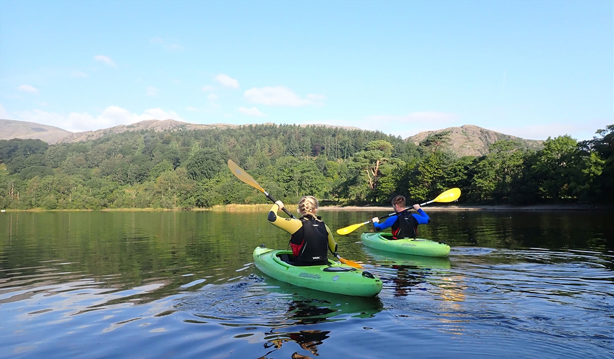 Kayaking Canoeing Stand Up Paddle Boarding (SUP) in Coniston with Adventure North West