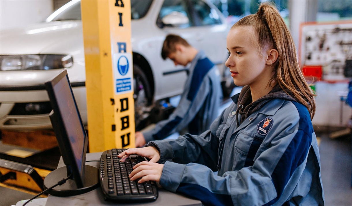 Student Studying at Kendal College in Kendal, Cumbria