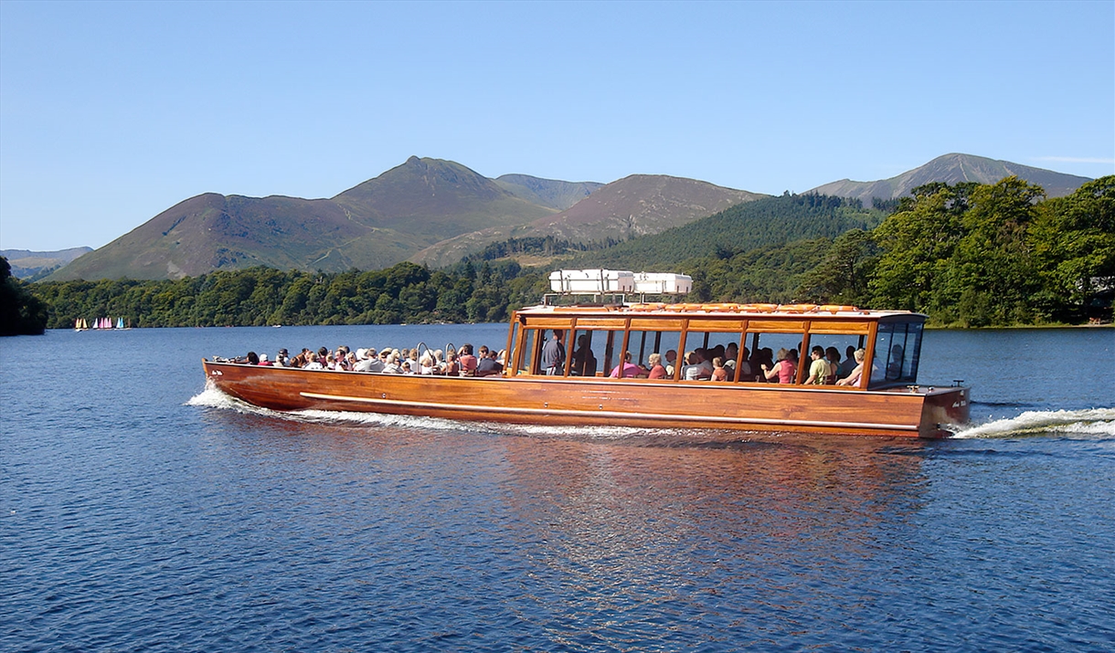 Lake Cruises on Derwentwater with Keswick Launch Co. in the Lake District, Cumbria