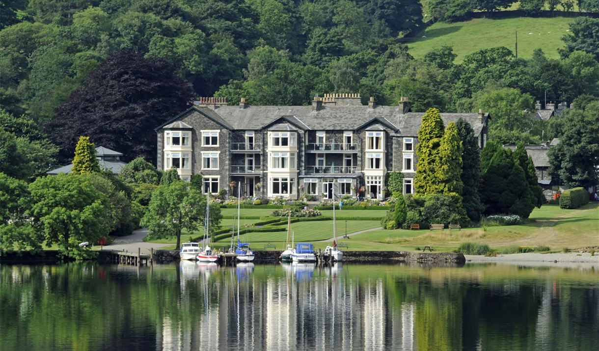 Exterior and Lake Views at Inn on the Lake Hotel in Ullswater, Lake District