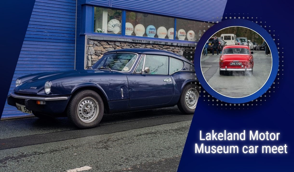 Poster for Lakeland Motor Museum’s Monthly Morning Meet