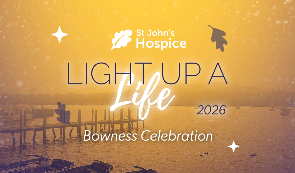 St John's Hospice welcomes you to Bowness-on-Windermere for Light Up A Life