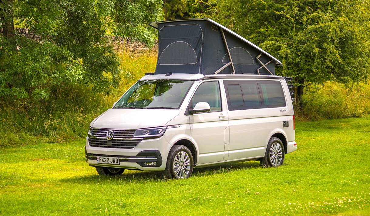 Exterior of Long Valley Campers in the Lake District, Cumbria