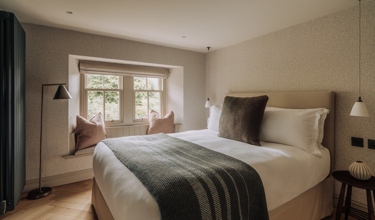 Double bedroom in the House at Meadow Brow Estate in Grasmere, Lake District
