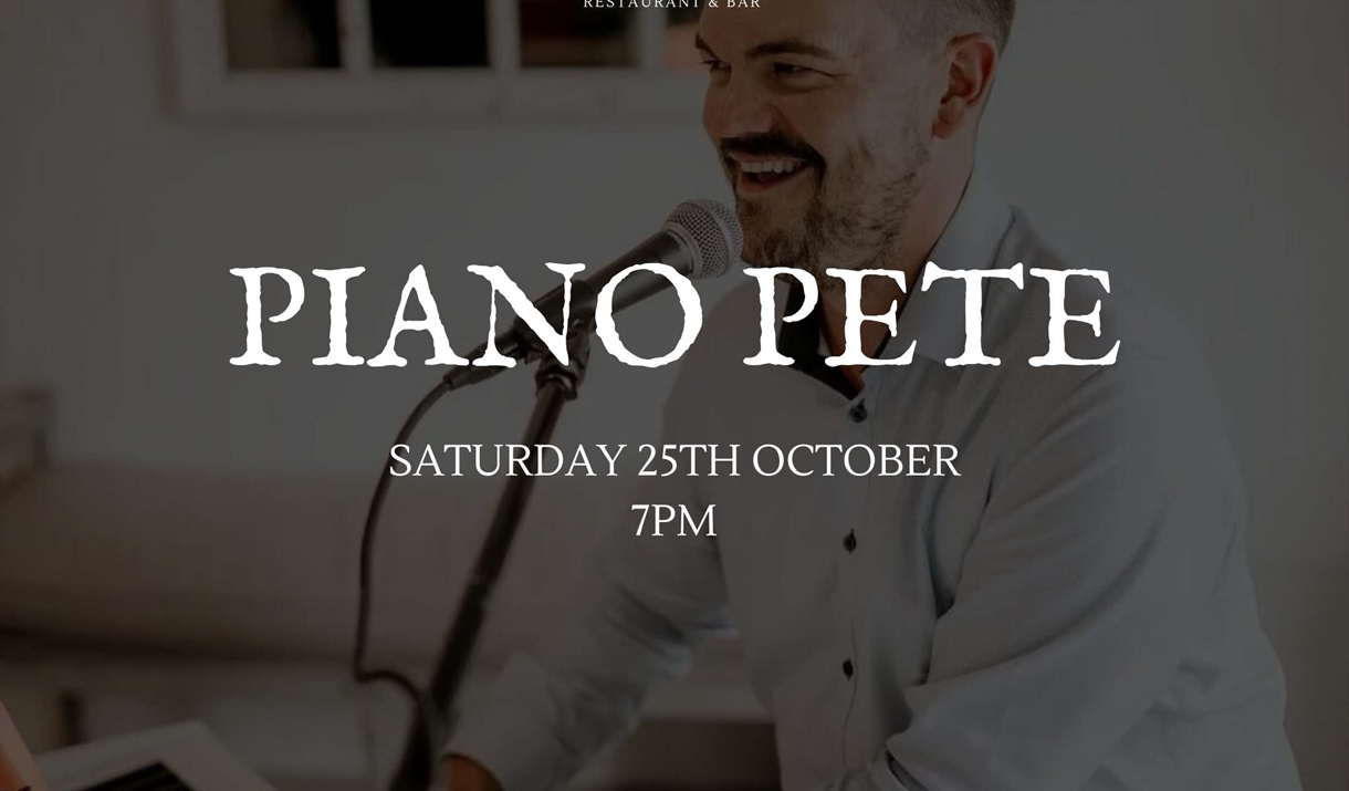 Piano Pete playing live