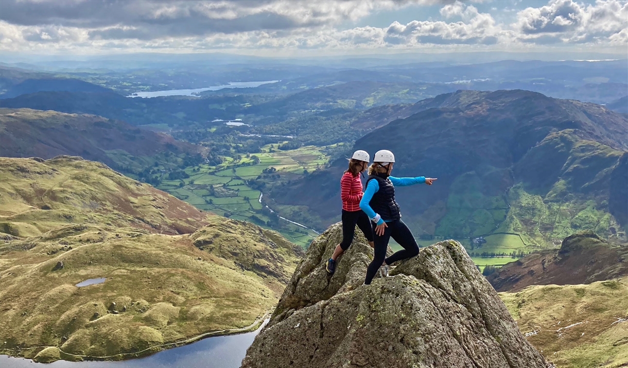 Ridge Scrambling with Mountain Journeys in the Lake District, Cumbria